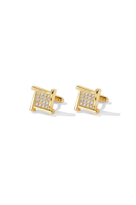 Atlas Square Grid Cufflinks