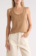 Veronica Beard Harrison Henley Tank