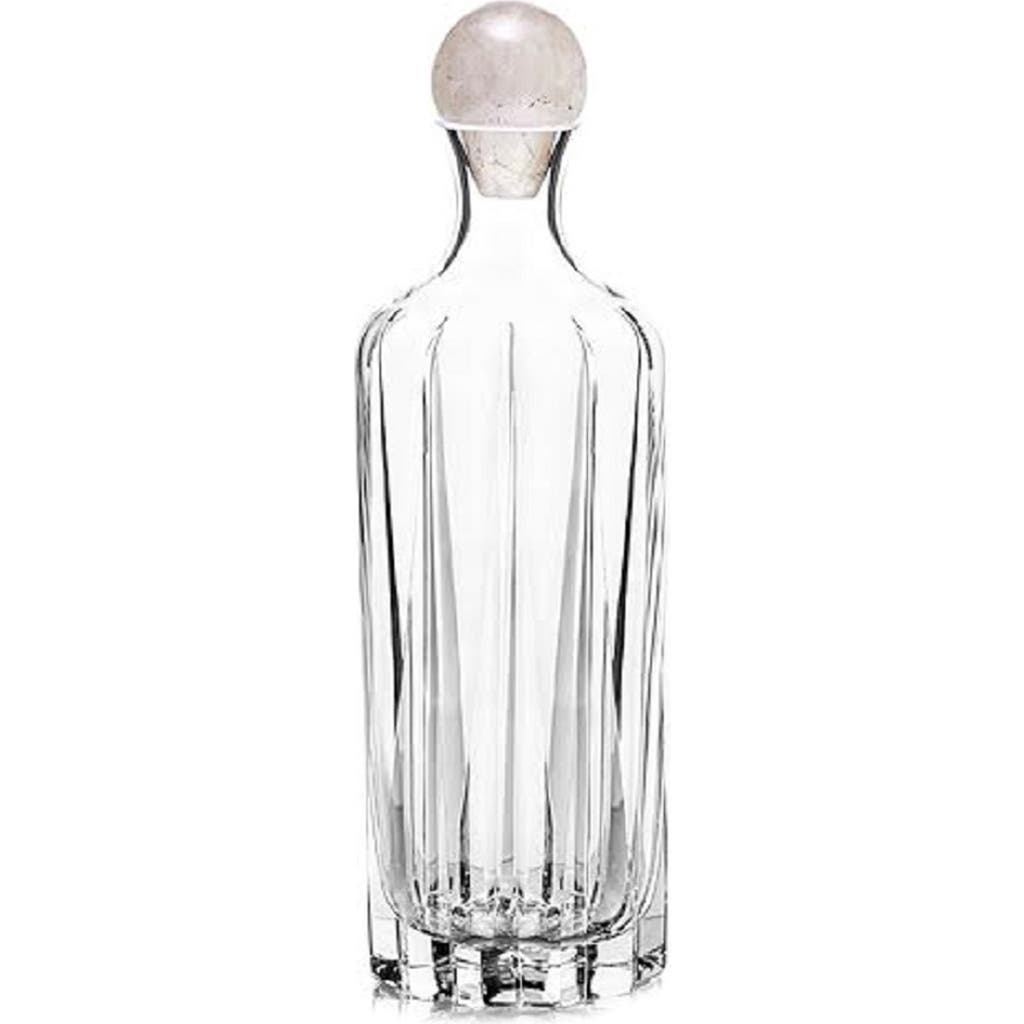 Anna New York Elevo Liquor Decanter In Smoke Agate