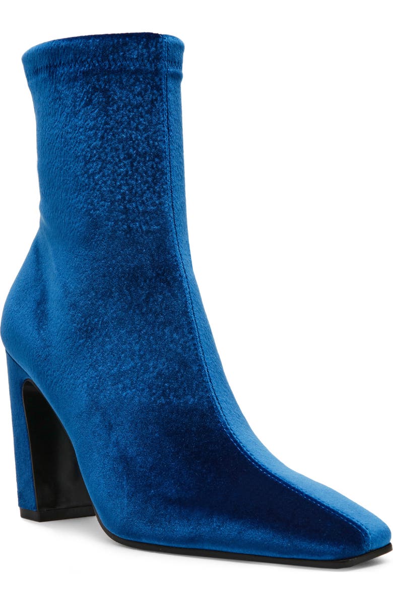 Steve Madden Vinka Bootie, Main, color, Blue Velvet