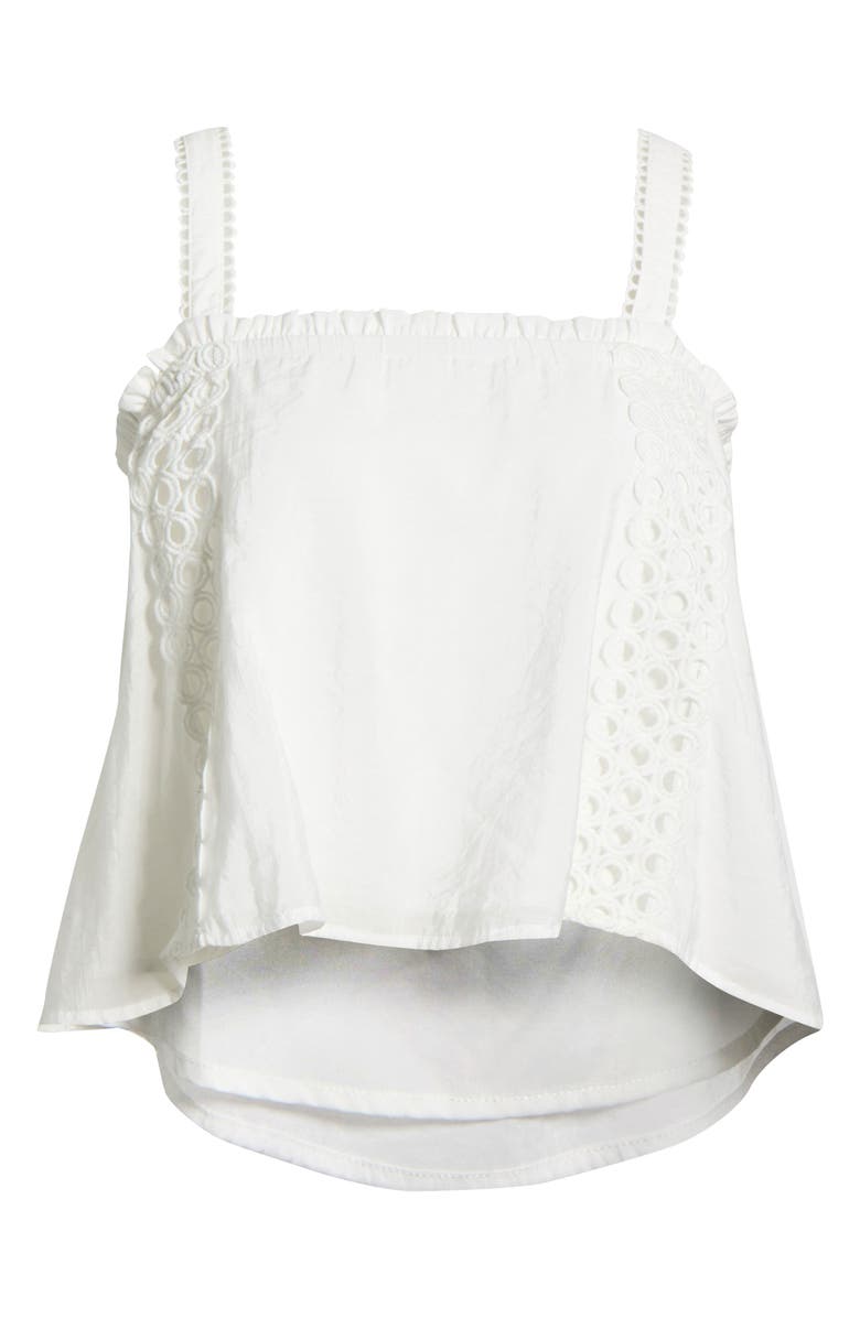 Elan Cover-Up Tank, Main, color, White