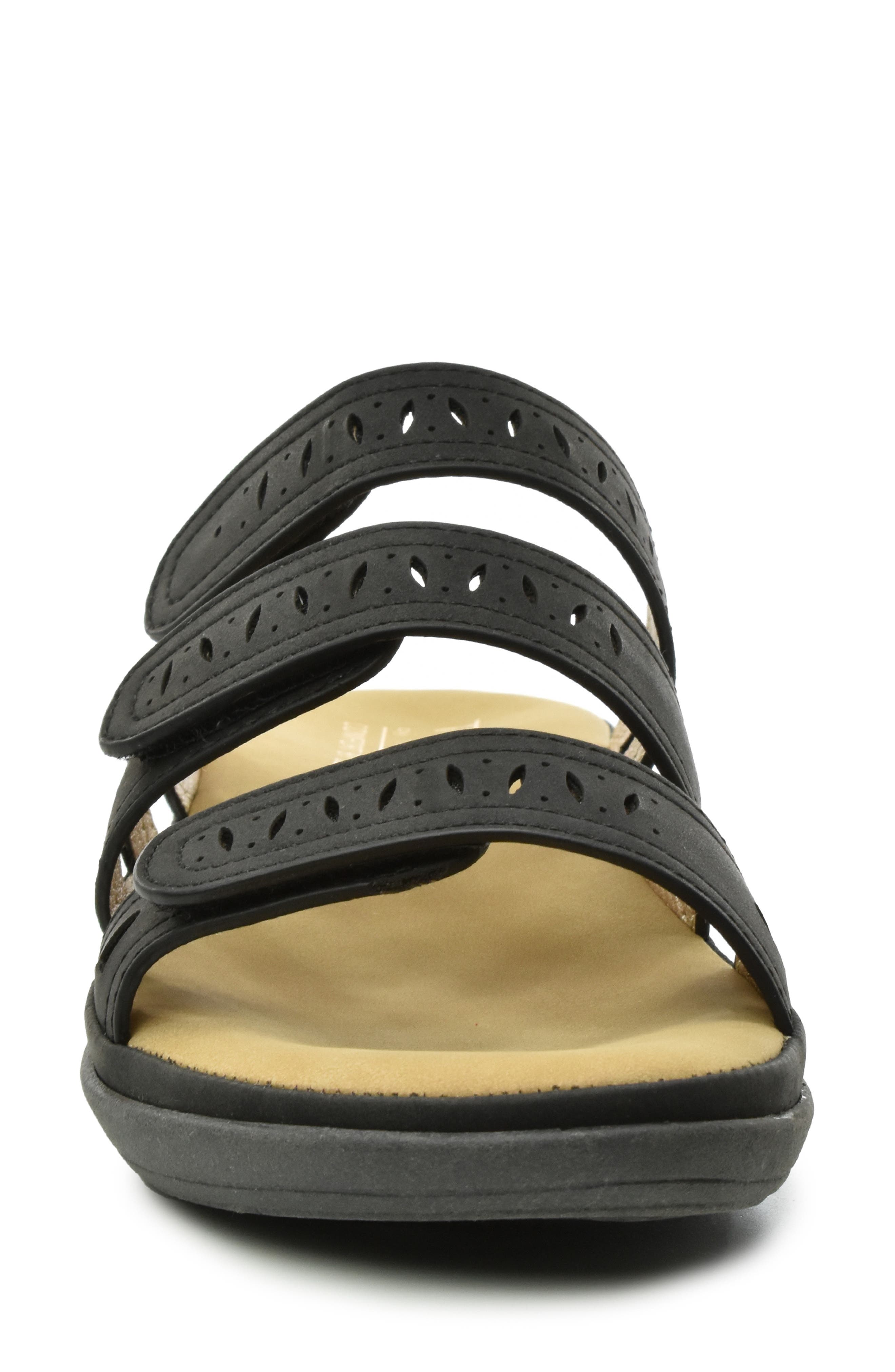Taryn Rose Taylor Slide Sandal, Alternate, color, 