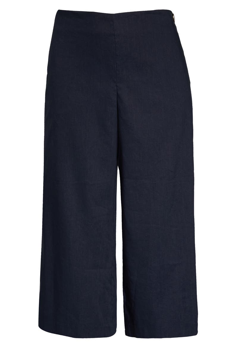 High Waist Wide Leg Pants, Alternate, color, COASTAL