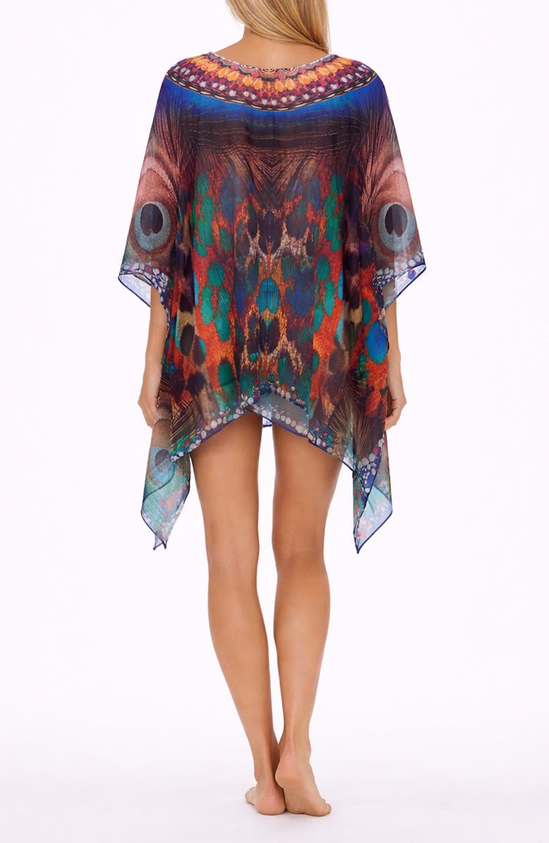 RANEES Short Poncho, Alternate, color, 