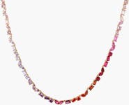 Aurate New York Mixed Shape Tennis Necklace