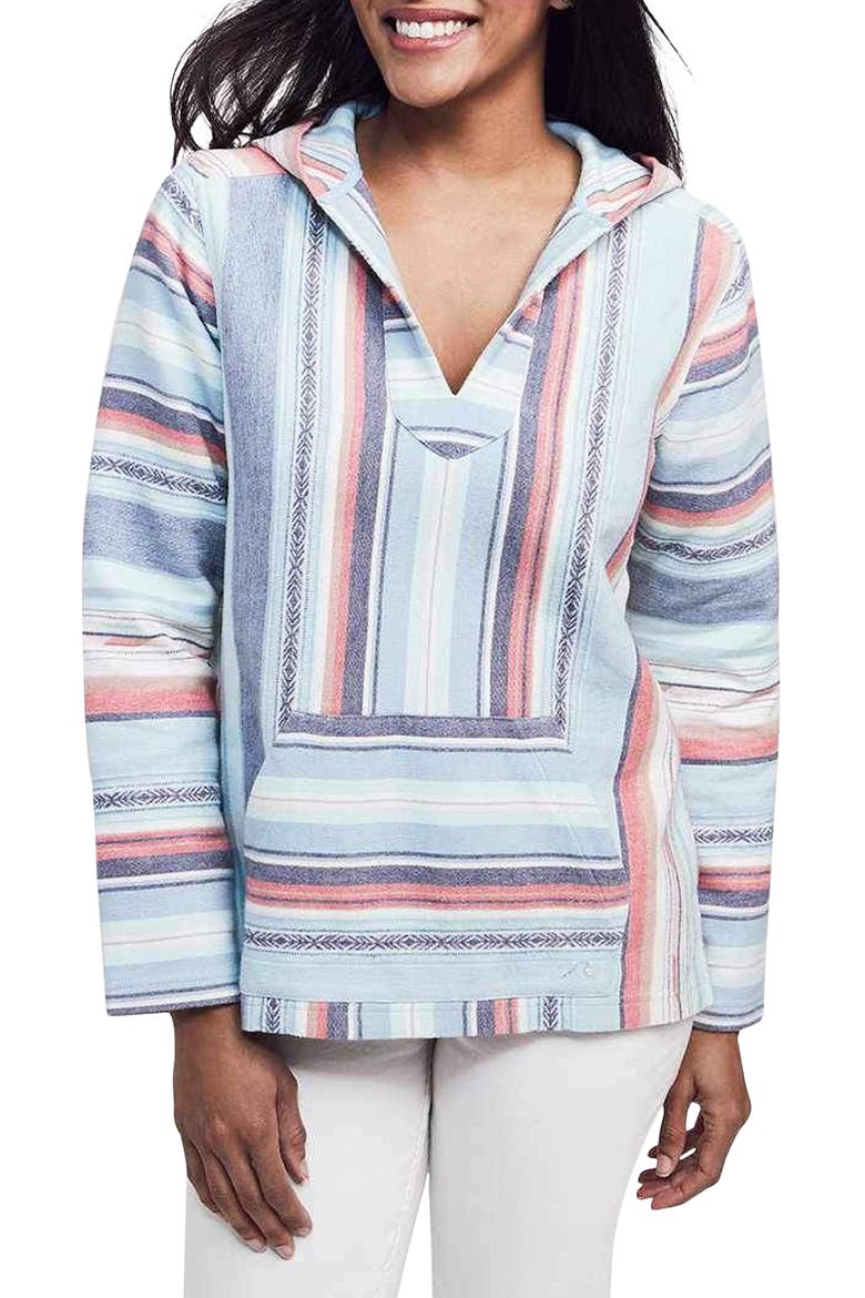 x Doug Good Feather Baja Poncho, Main, color, SIERRA PARADISE