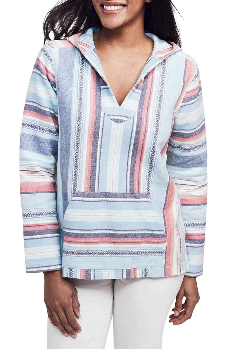 Faherty x Doug Good Feather Baja Poncho, Main, color,