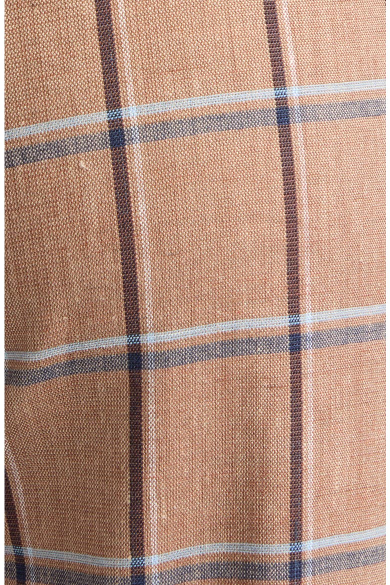 Tonelli Plaid Wide Leg Pants, Alternate, color, OCHRE MULTI