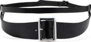 MANGO Leather Mixed Belt