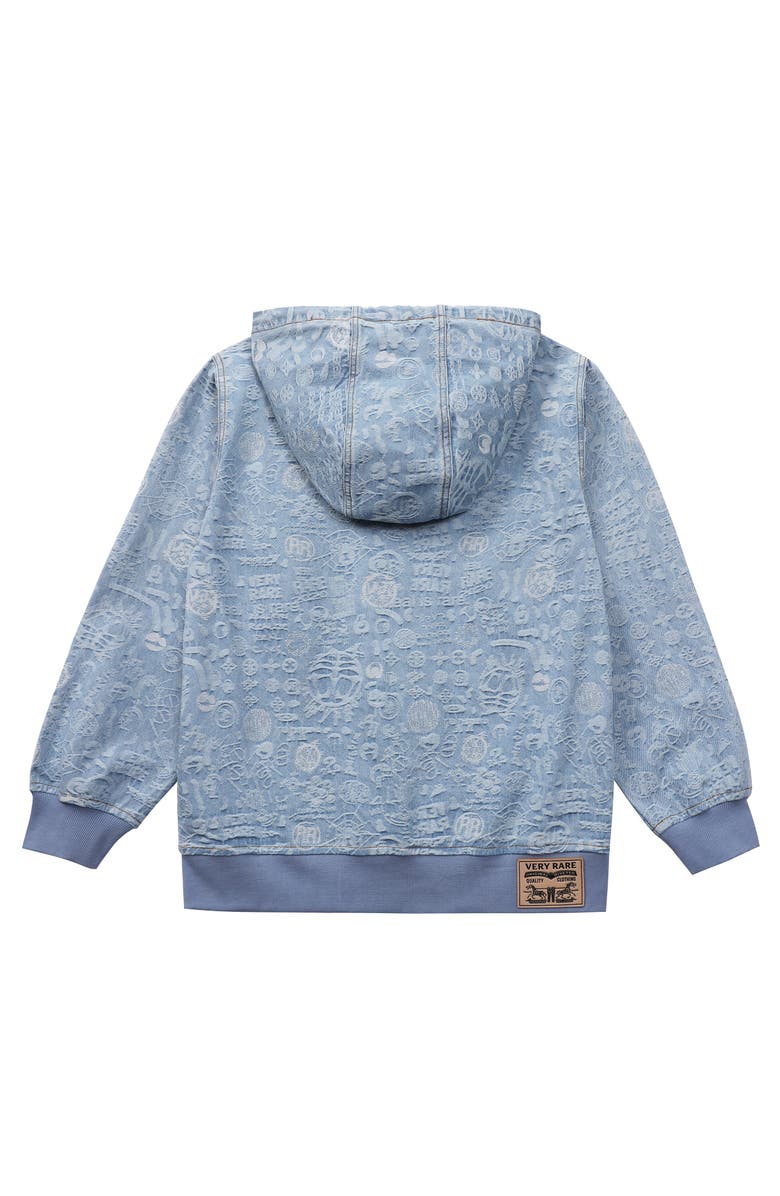 VERYRARE Monogram Hoodie, Alternate, color, Blue