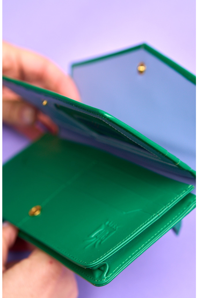 Joy Gusseted Wallet, Alternate, color, Emerald
