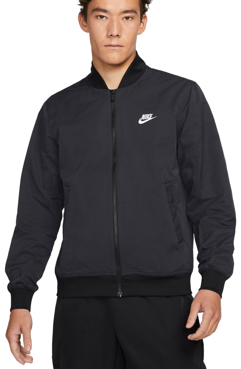 Nike Sportswear Essentials Woven Unlined Bomber Jacket, Main, color, 