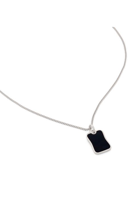Black Onyx Pendant Necklace