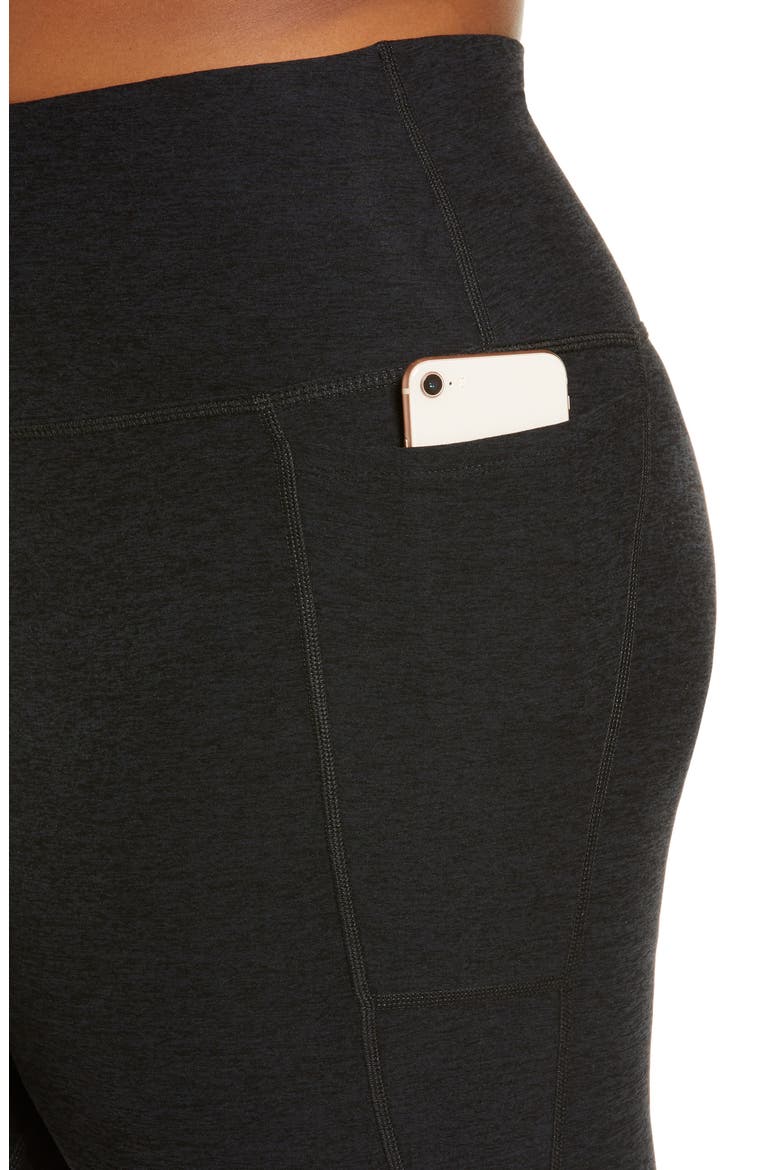 Out of Pocket High Waist Leggings, Alternate, color, DARKEST NIGHT