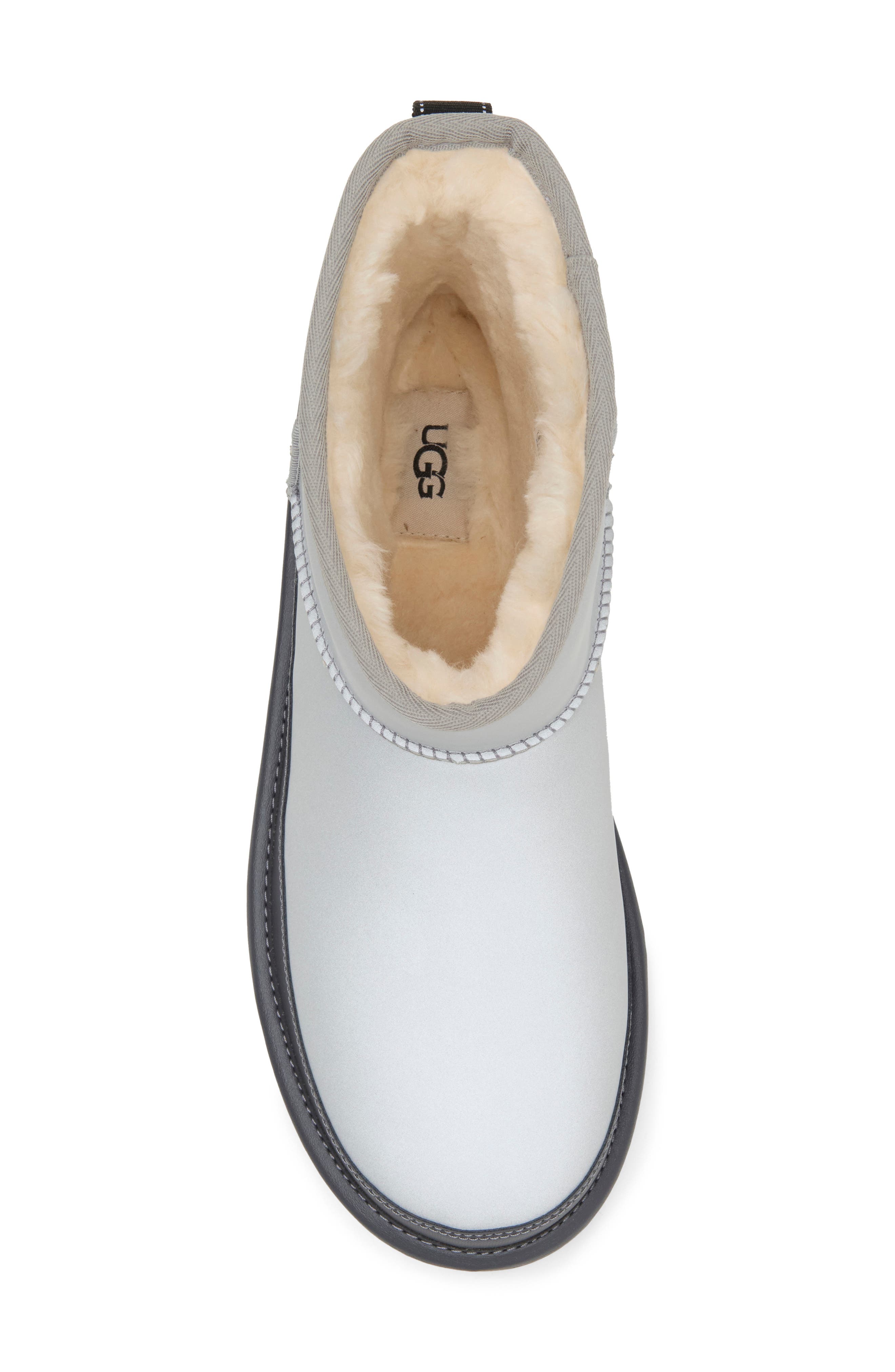 Classic Mini Reflective Leather Boot