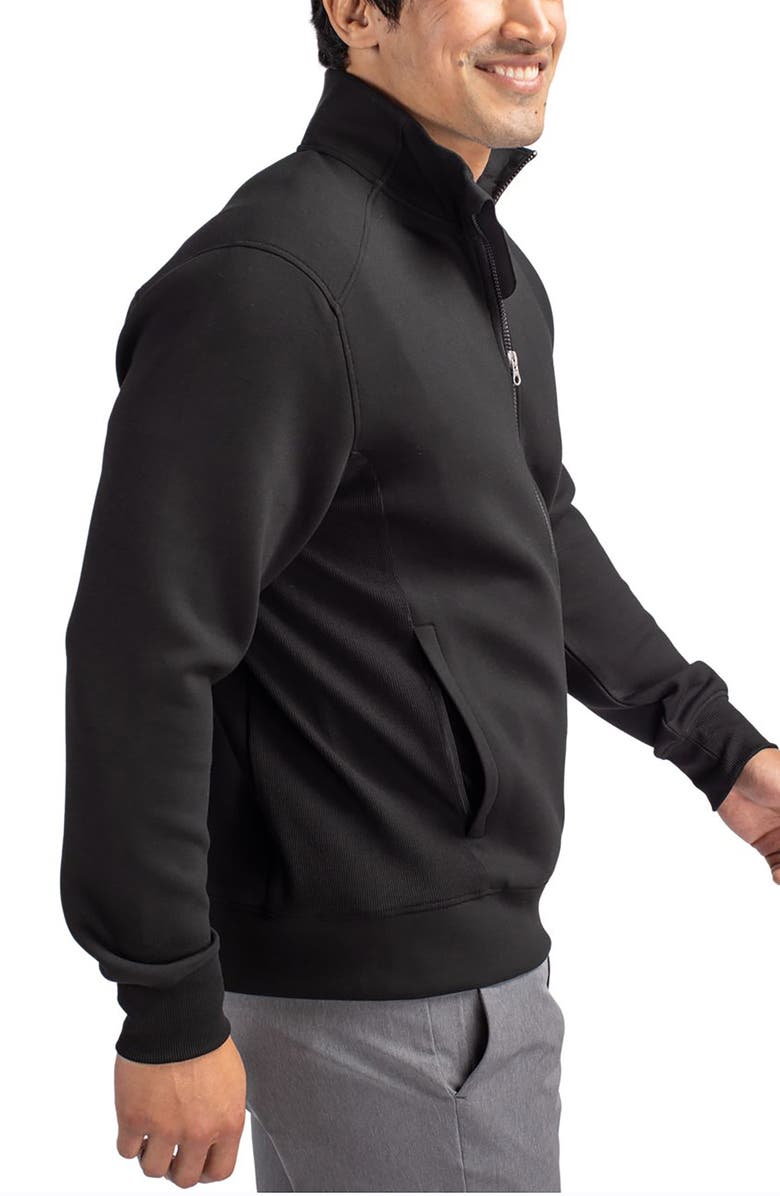 Cutter & Buck Roam Full Zip Jacket, Alternate, color, Black