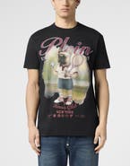 PHILIPP PLEIN Round Neck T-Shirt New York Tennis Men