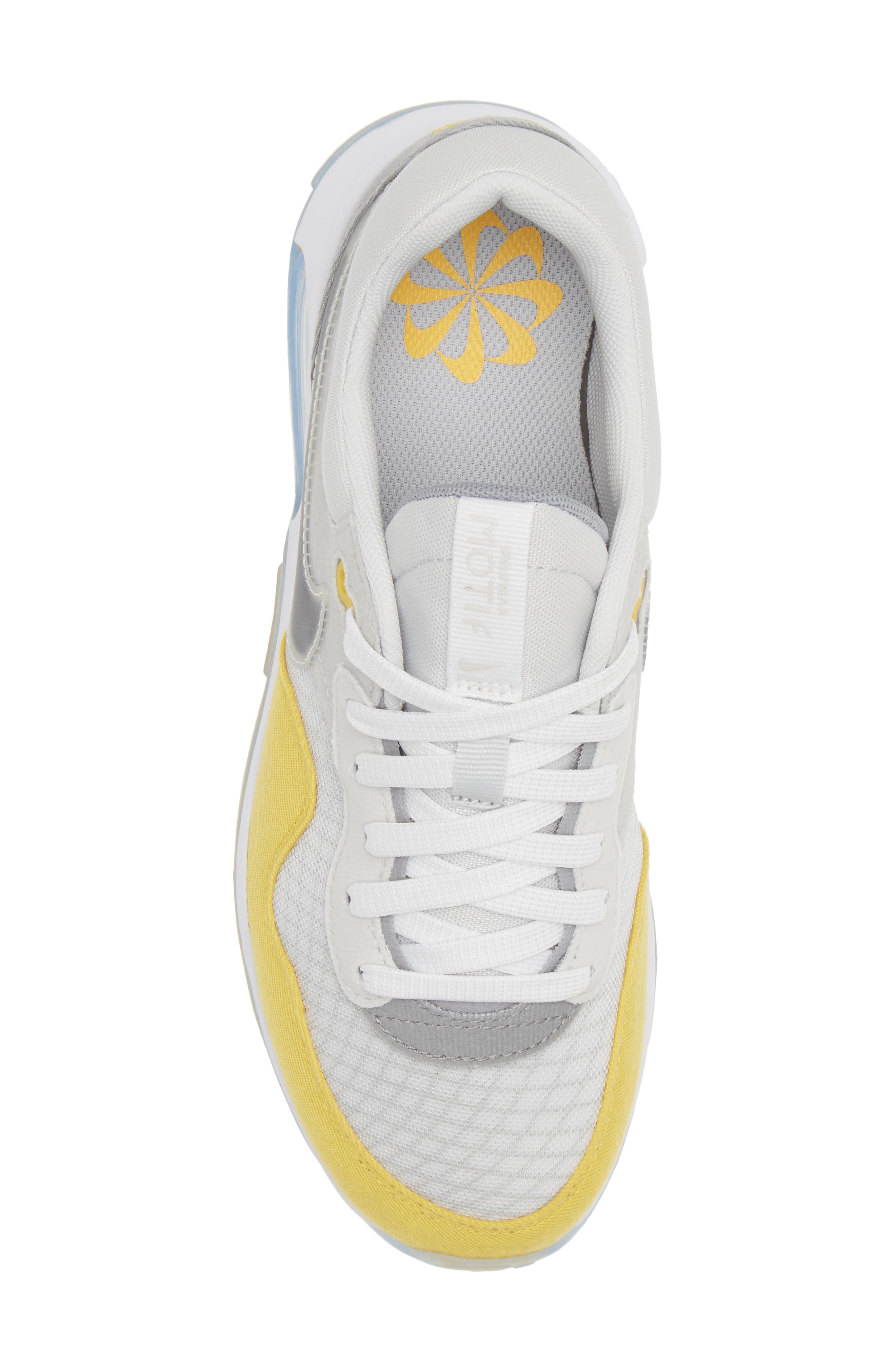 Air Max Motif Sneaker, Alternate, color, PHOTON / BLACK/ FOG/ GREY