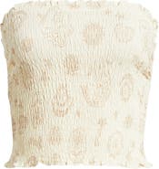 Rip Curl Catalina Island Smocked Tube Top