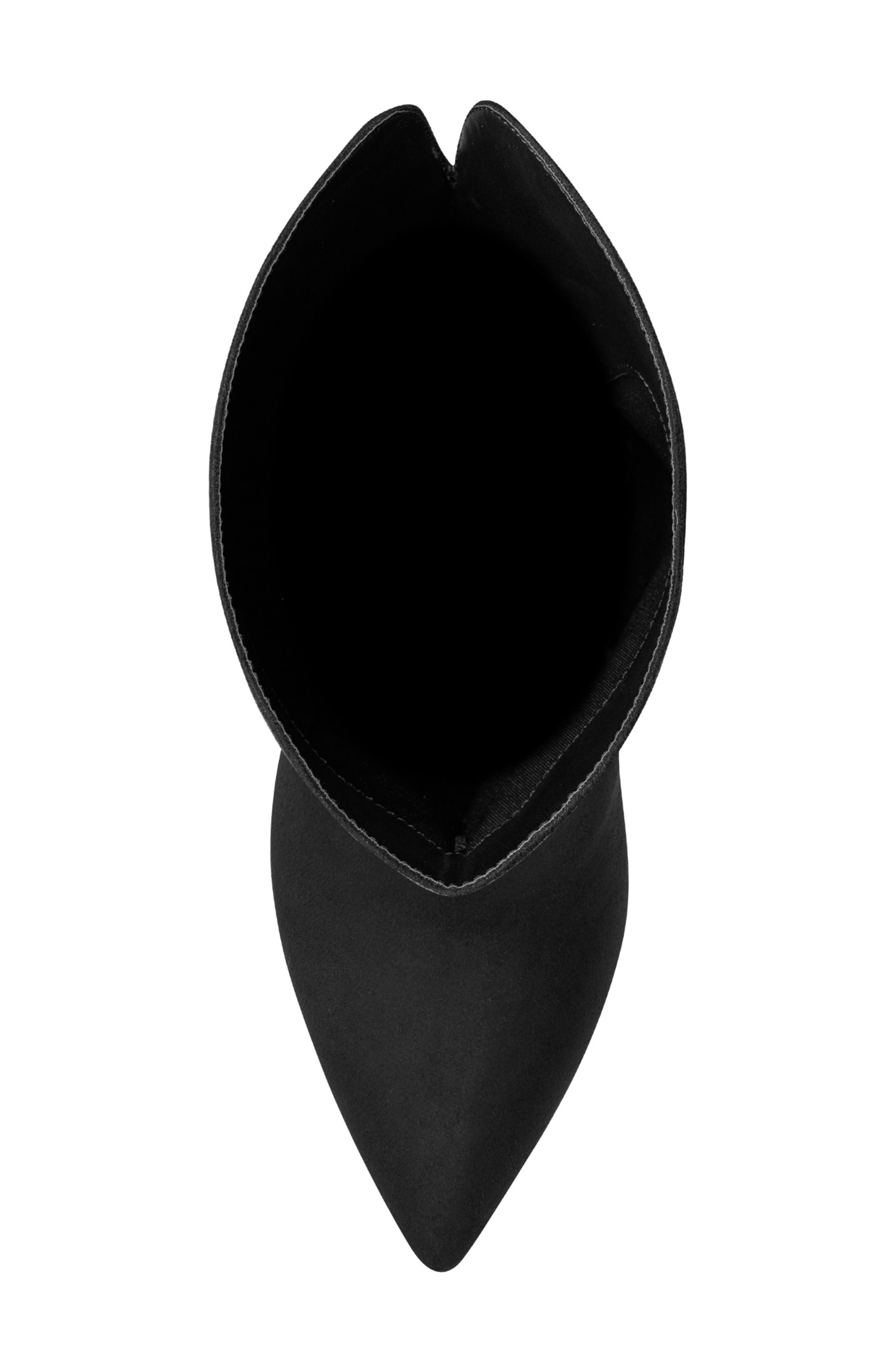 Marc Fisher Over the Knee Pointed Toe Boot, Alternate, color, Black