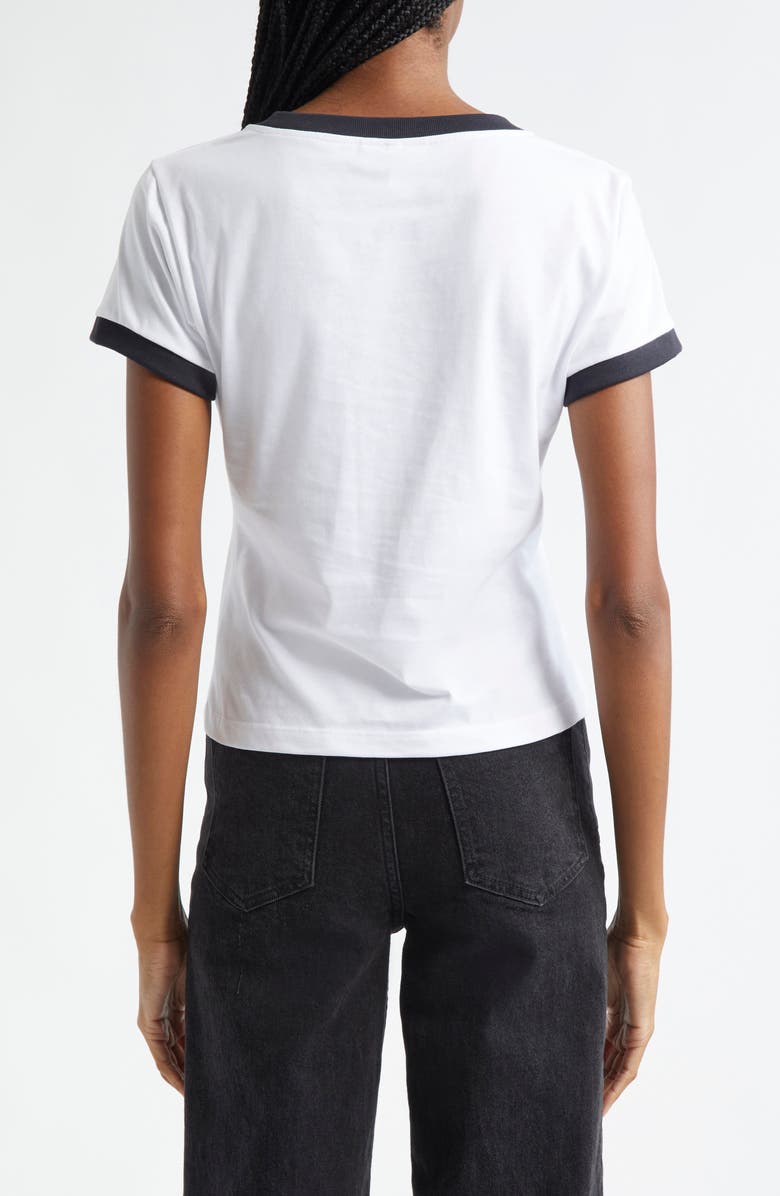 Ganni Teddy Bear Organic Cotton Graphic T-Shirt, Alternate, color, 