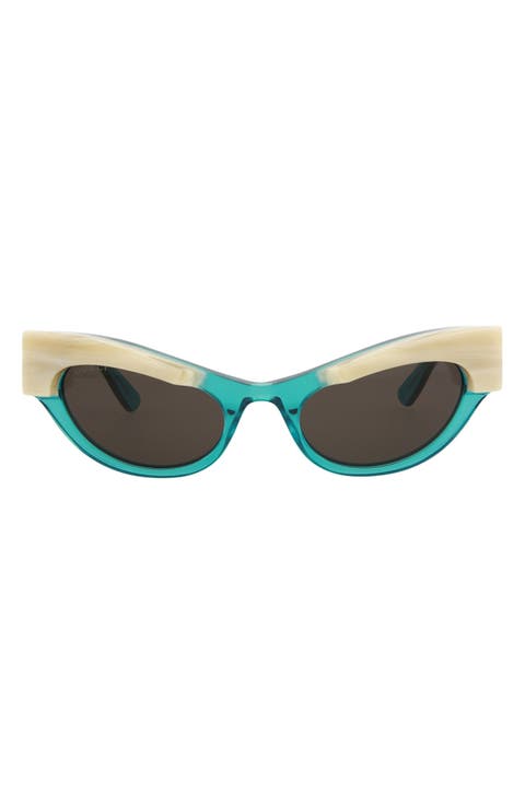 52mm Cat Eye Sunglasses