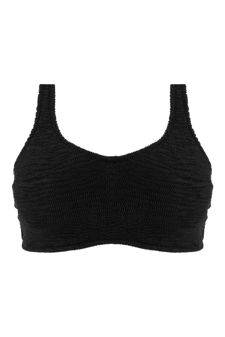 Ibiza Waves Underwire Bralette Bikini Top, Alternate, color, BLACK