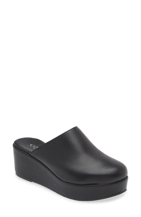 Camryn Platform Wedge Mule (Women)