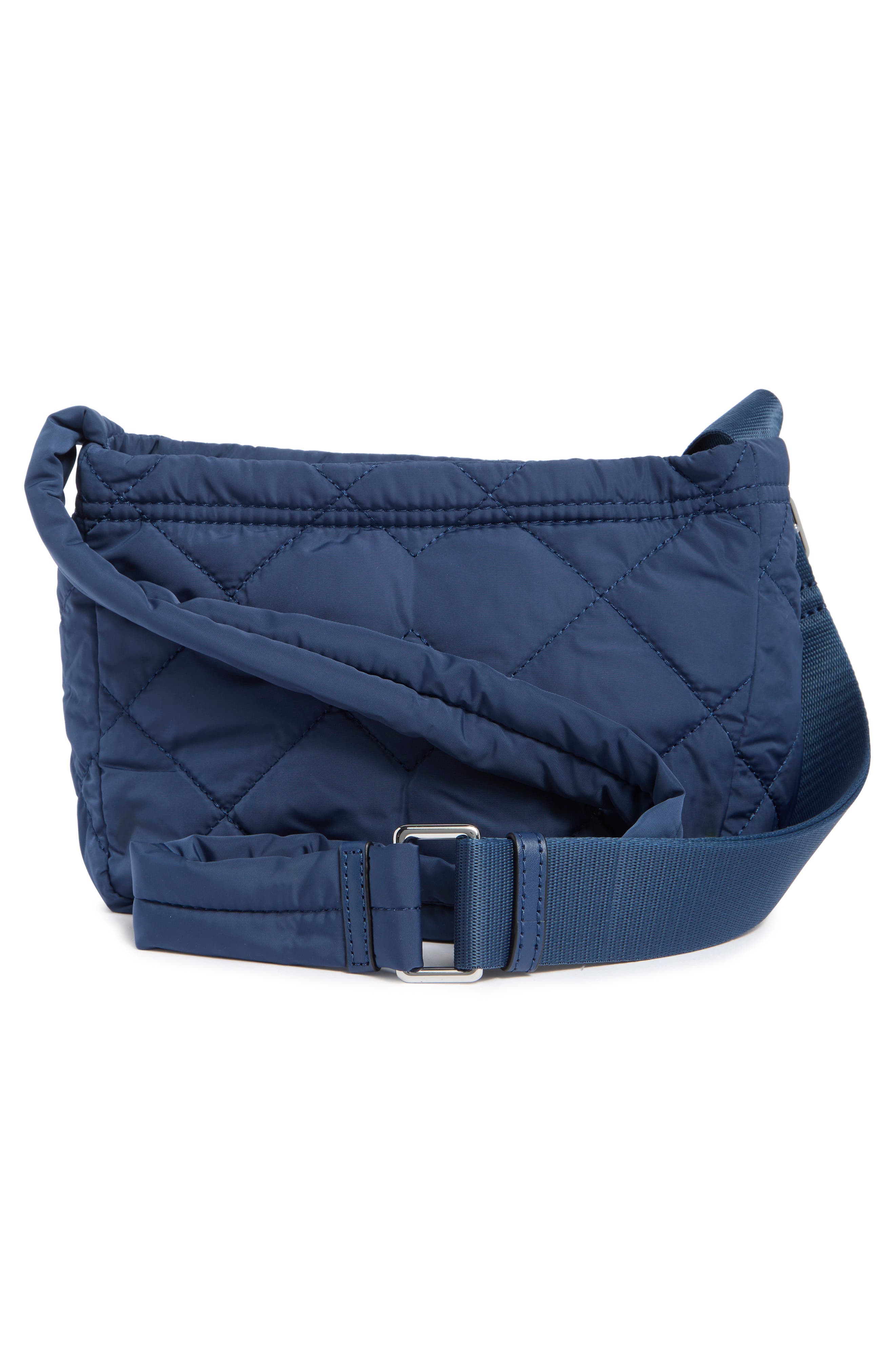 Quilted Nylon Crossbody Bag