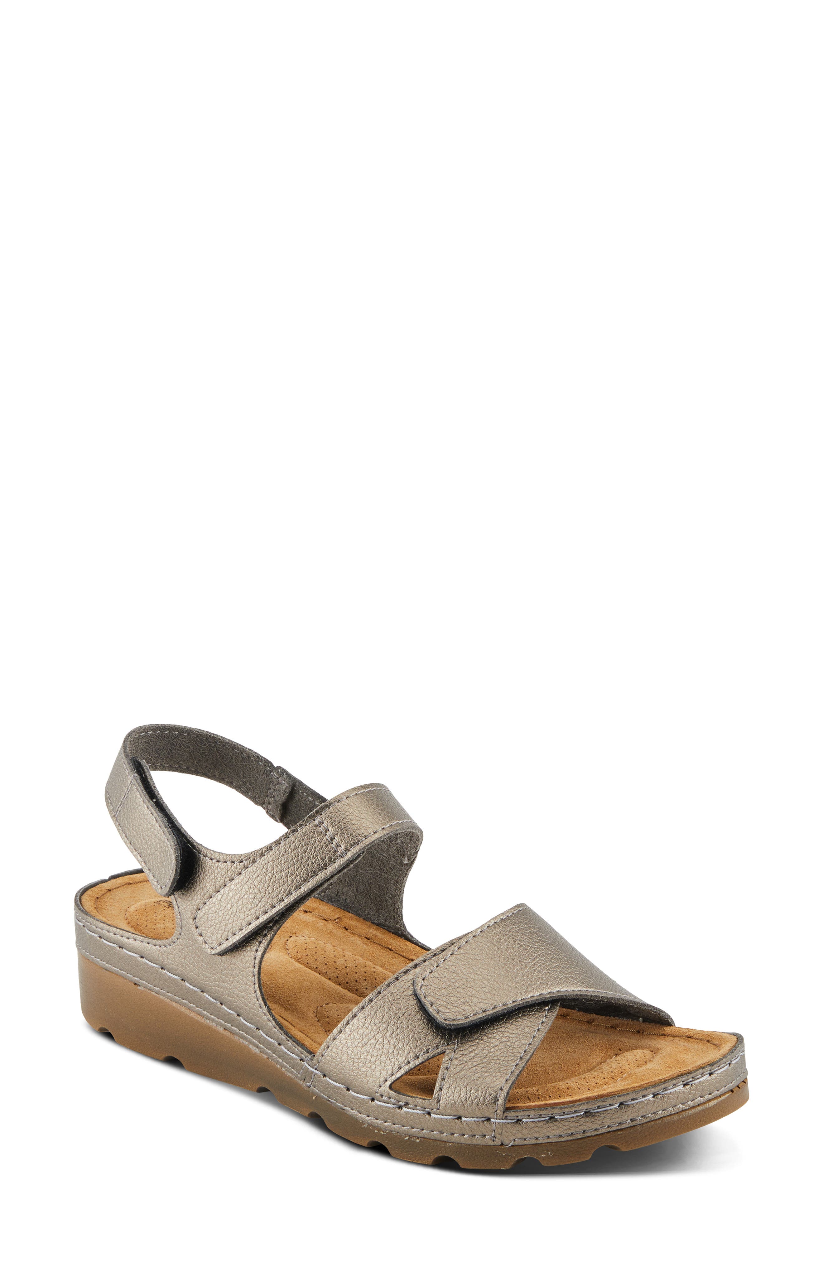 Flexus by Spring Step Ariel Wedge Sandal, Main, color, 