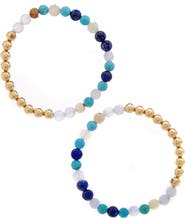 The Healer’s Collection N16 Protection & Inner Strength Set of 2 Healer's Bracelets