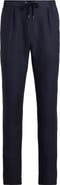 Ralph Lauren Purple Label Dorset Drawstring Linen Pants