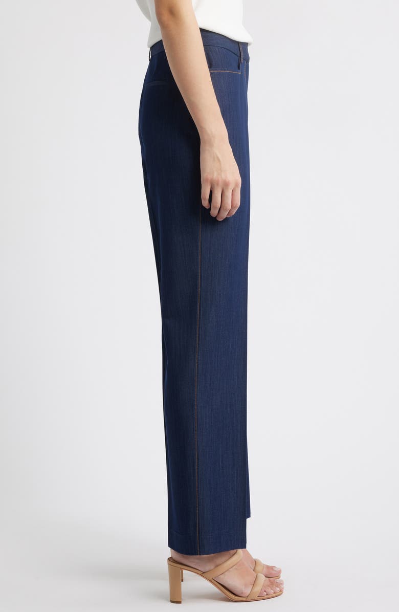 Tahari ASL Straight Leg Trouser Jeans, Alternate, color, Denim