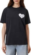AllSaints Poster Boyfriend Cotton Graphic T-Shirt