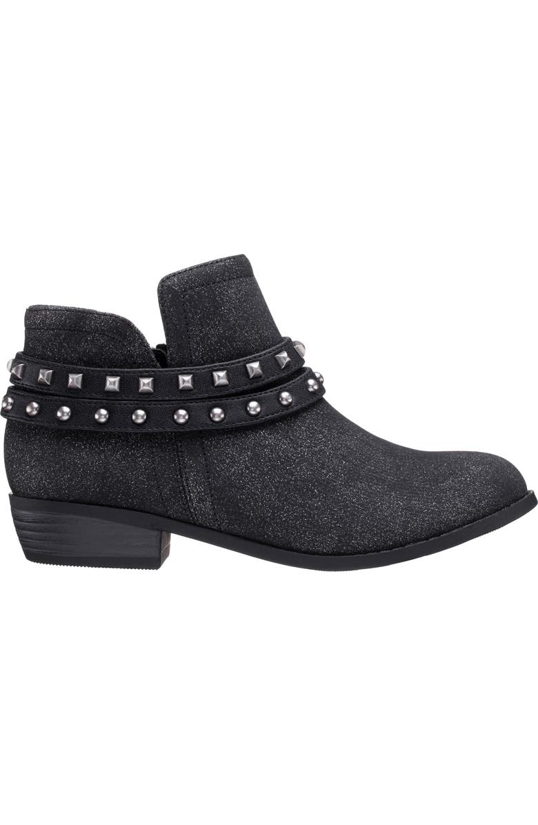 Nina Kids' Nicolena Studded Bootie, Alternate, color, Black