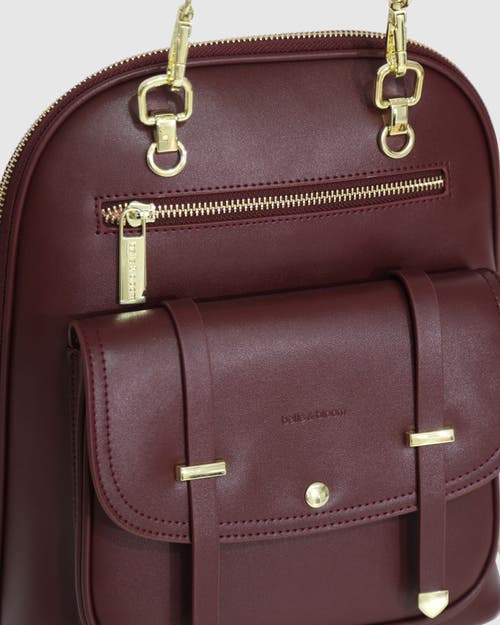 Belle & Bloom 5th Ave Leather Backpack