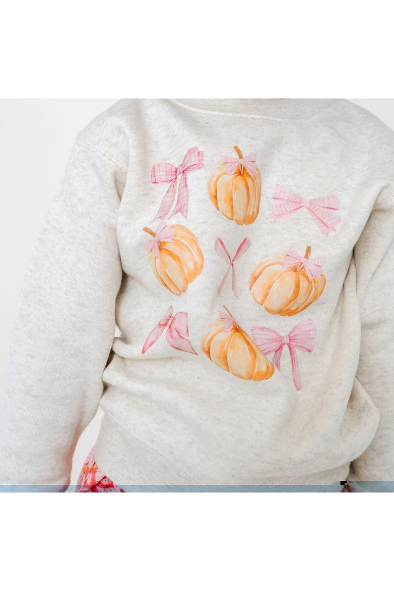 Pumpkin Sweatshirt, Alternate, color, Natural