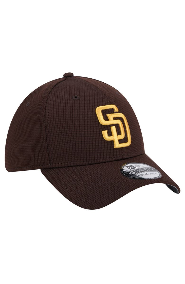 New Era Men's New Era Brown San Diego Padres Active Pivot 39THIRTY Flex Hat, Alternate, color, 