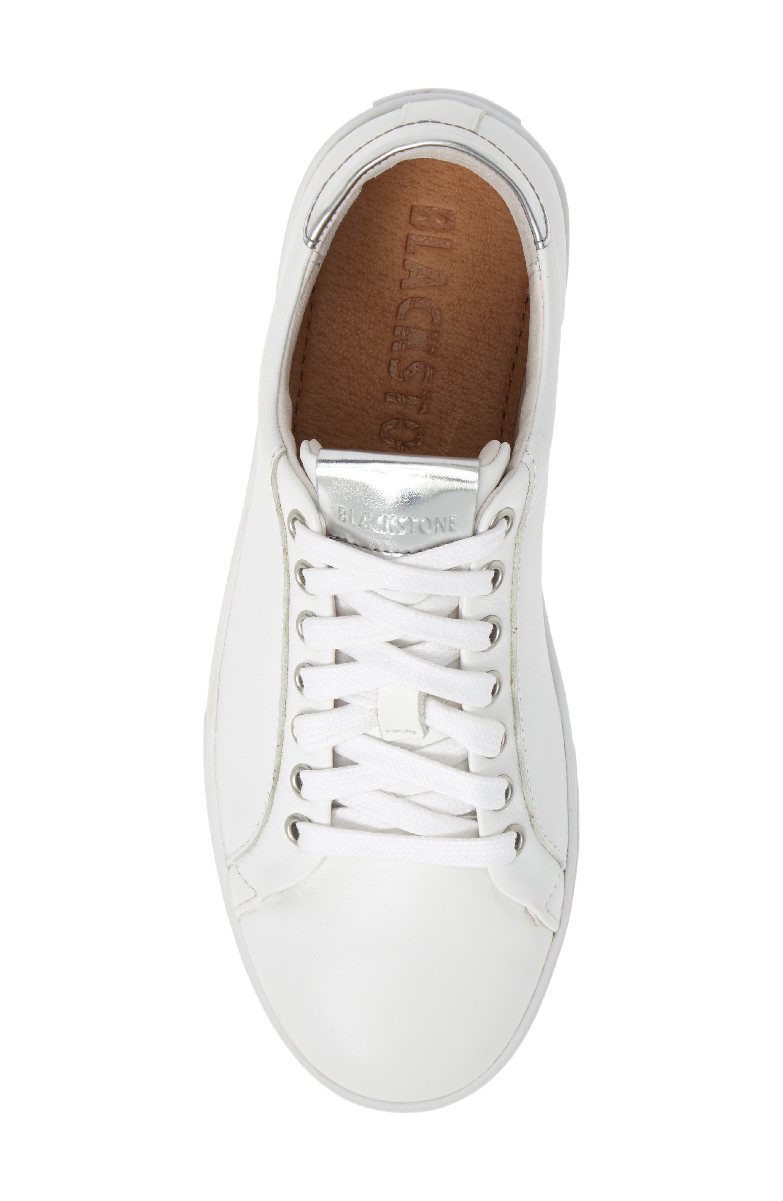 RL90 Low Top Sneaker, Alternate, color, WHITE/ SILVER LEATHER