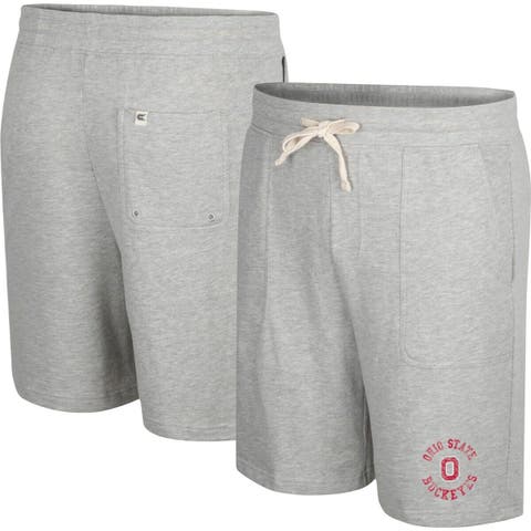 Men's Colosseum Heather Gray Ohio State Buckeyes Love To Hear This Terry Shorts