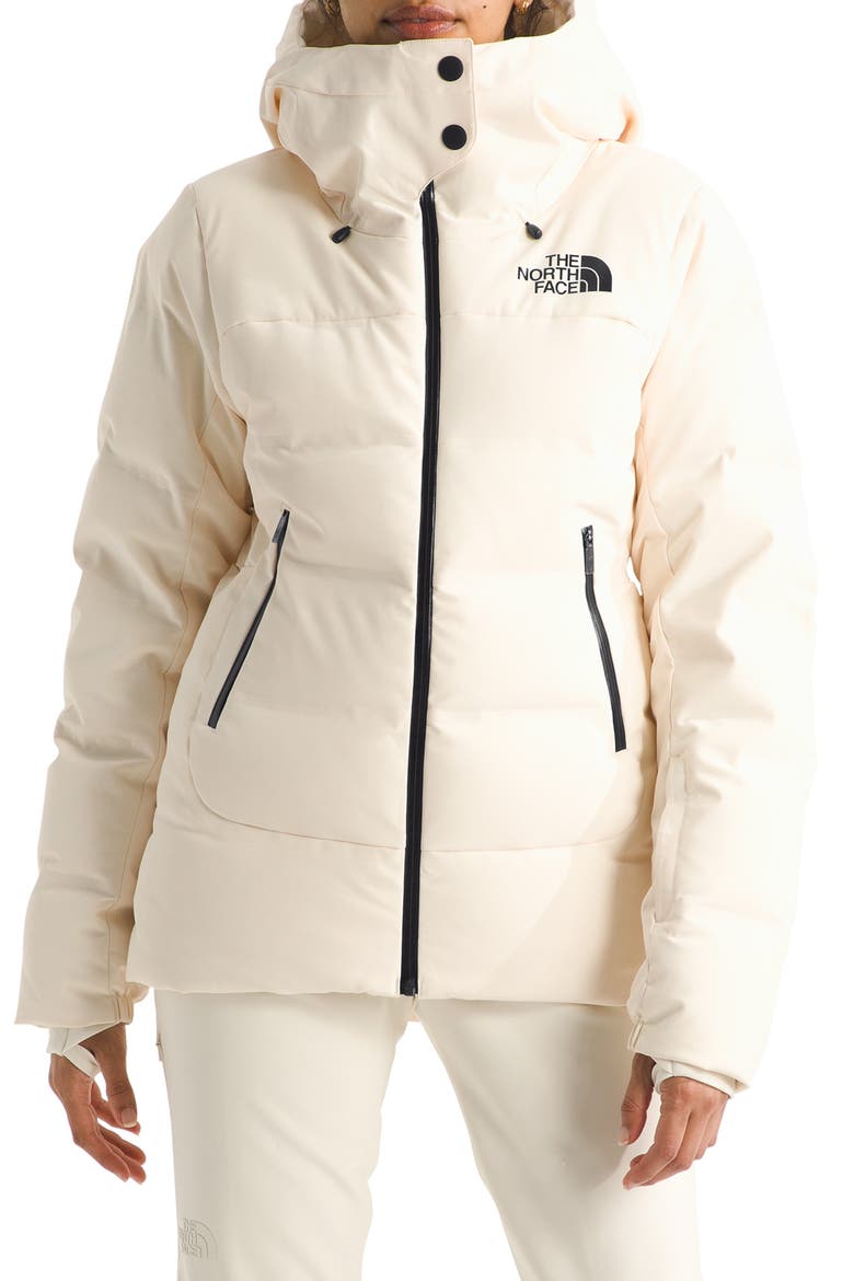 Cirque Waterproof 550 Fill Power Down Jacket, Main, color, WHITE DUNE-RECYCLED DOWN