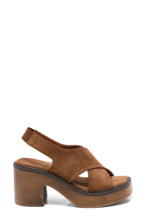 Free People Cora Slingback Platform Sandal In Multi