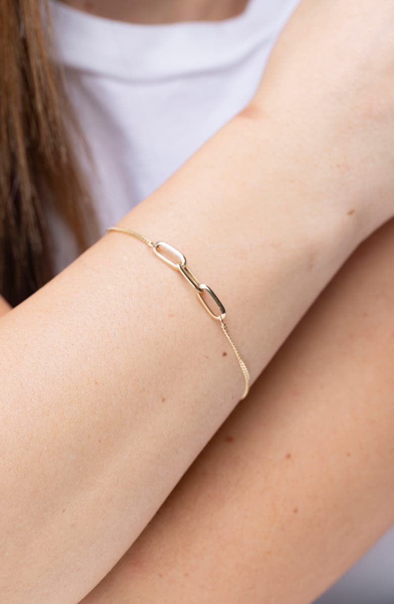 Bony Levy 14K Gold Chain Bracelet, Alternate, color, 14K Yellow Gold