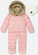 Deux par Deux One-Piece Snug Snowsuit Designed for Car Seat