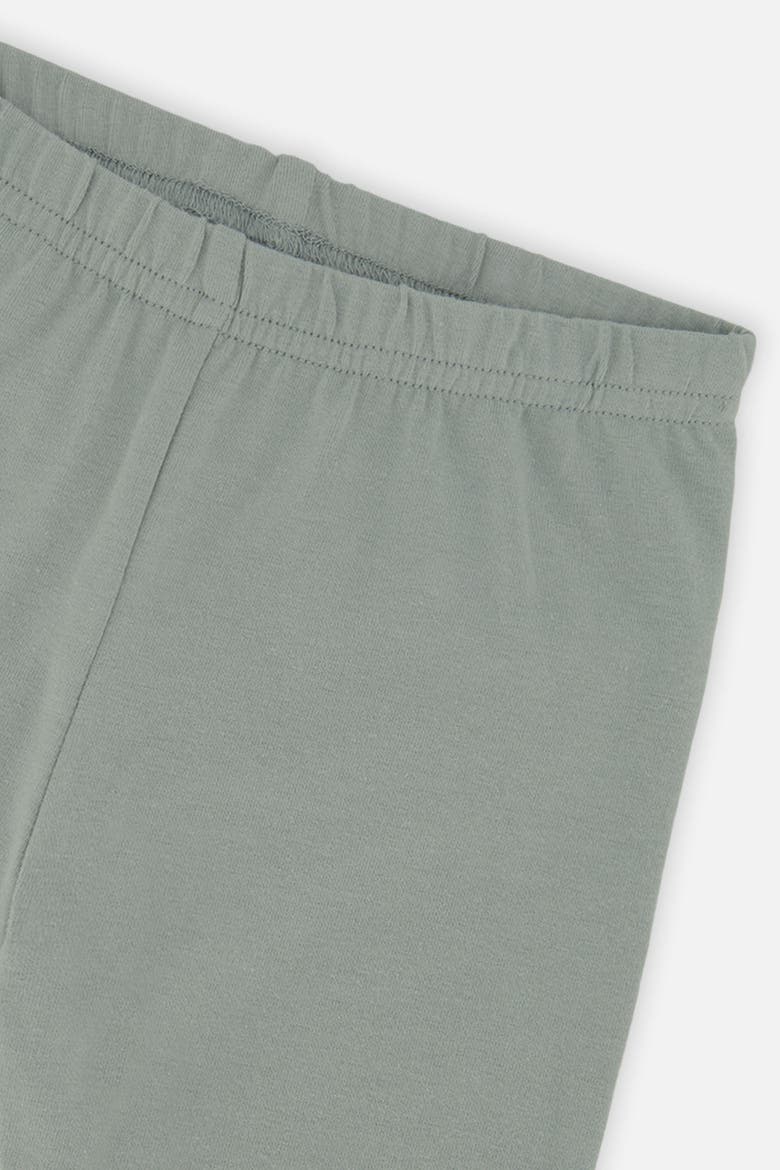 Organic Cotton Cat Knee Elastic Waist Leggings, Alternate, color, Sage Green