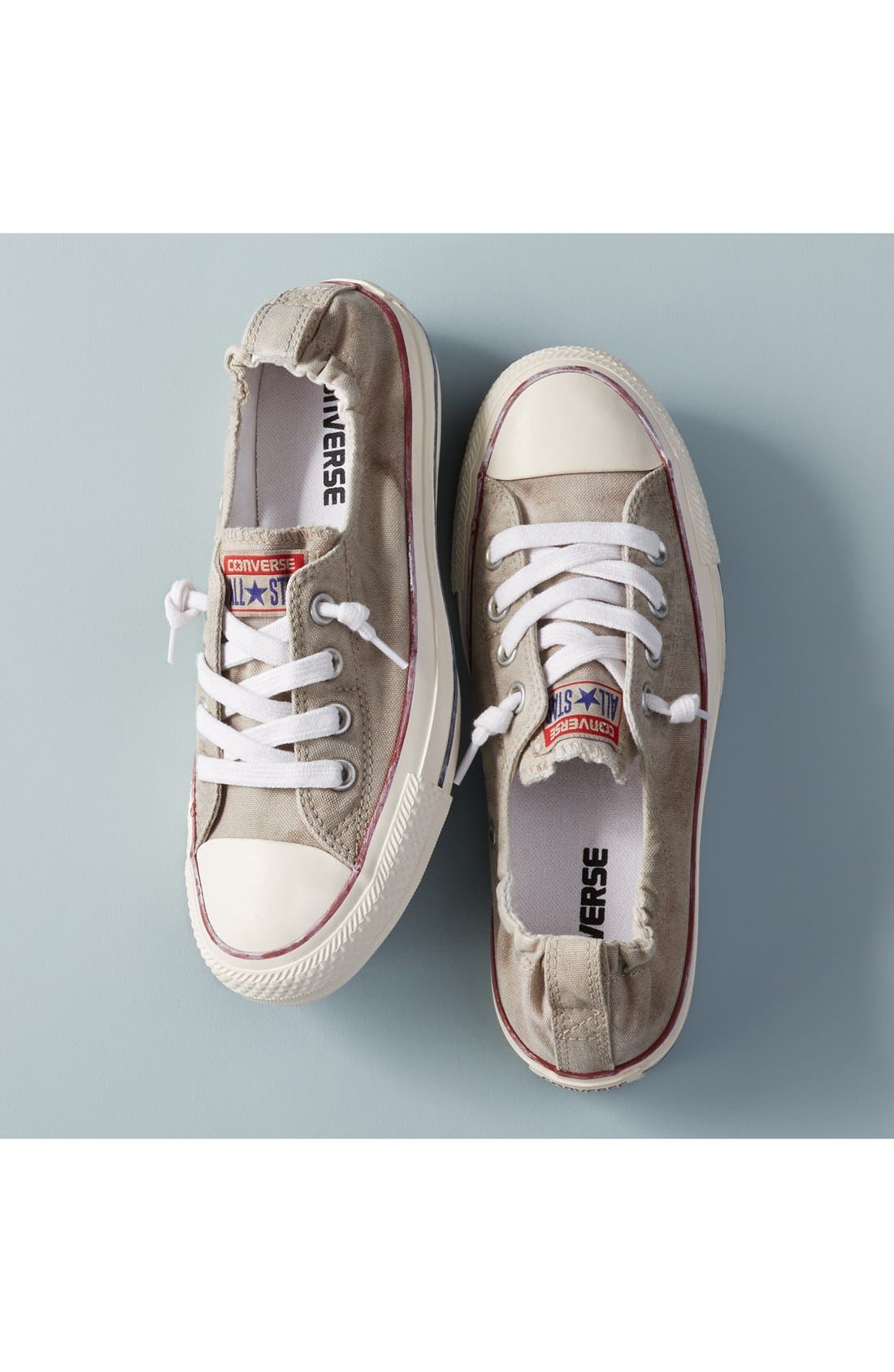 Chuck Taylor® 'Shoreline - White Wash' Sneaker, Alternate, color, PAPYRUS