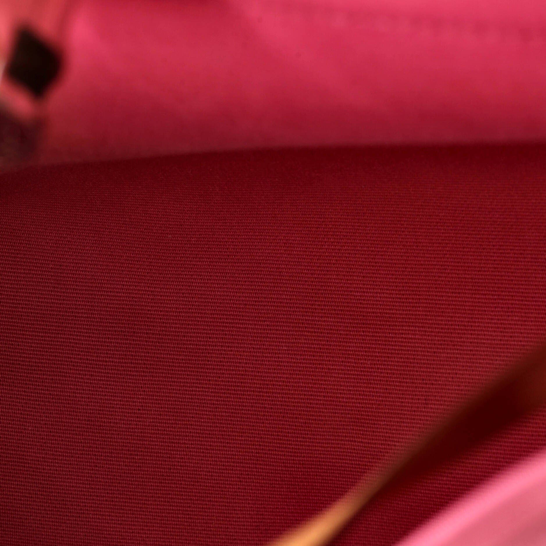 Herbag Zip Leather and Toile 31, Alternate, color, Pink