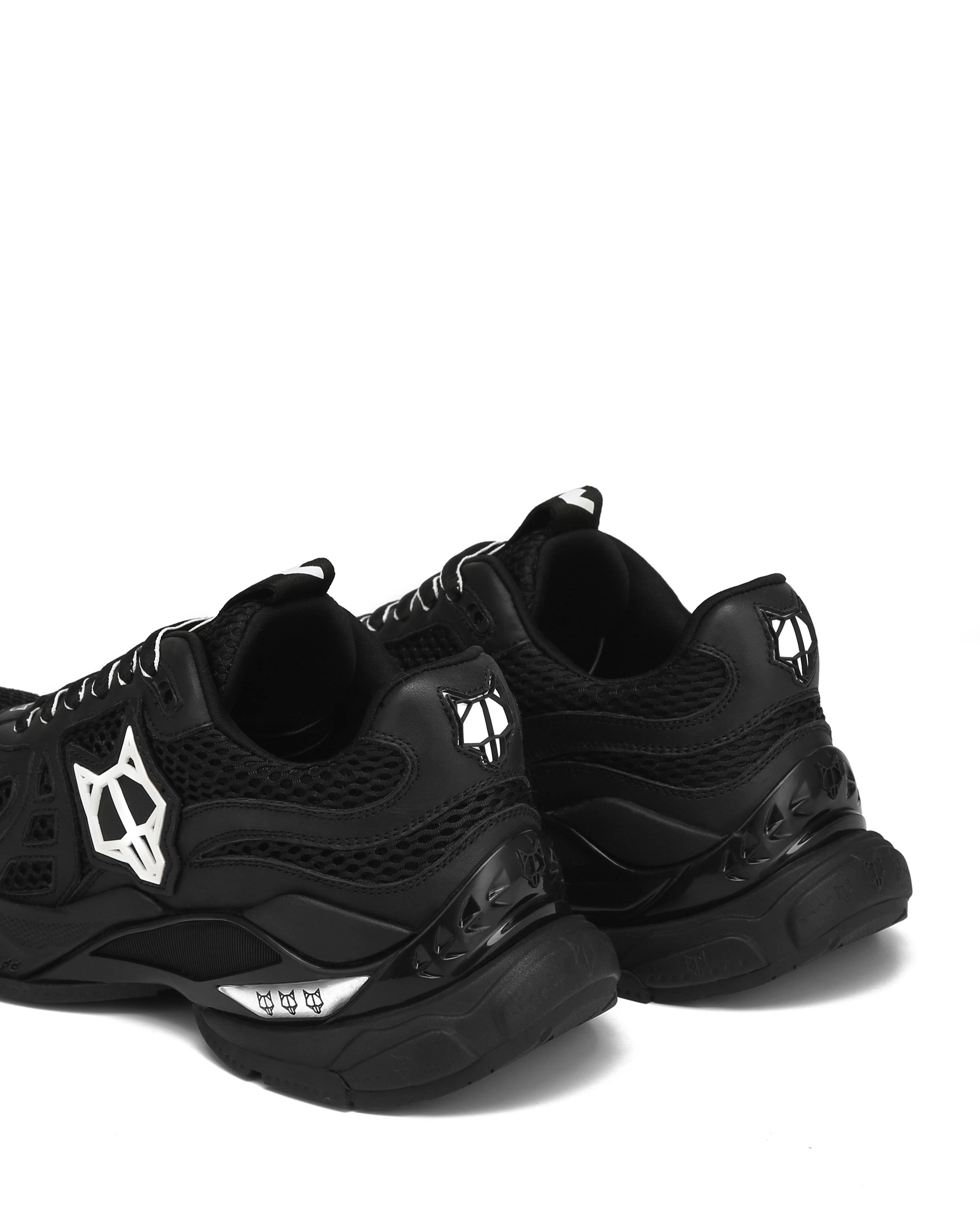 Naked Wolfe Smash Mesh Sneaker, Alternate, color, Black