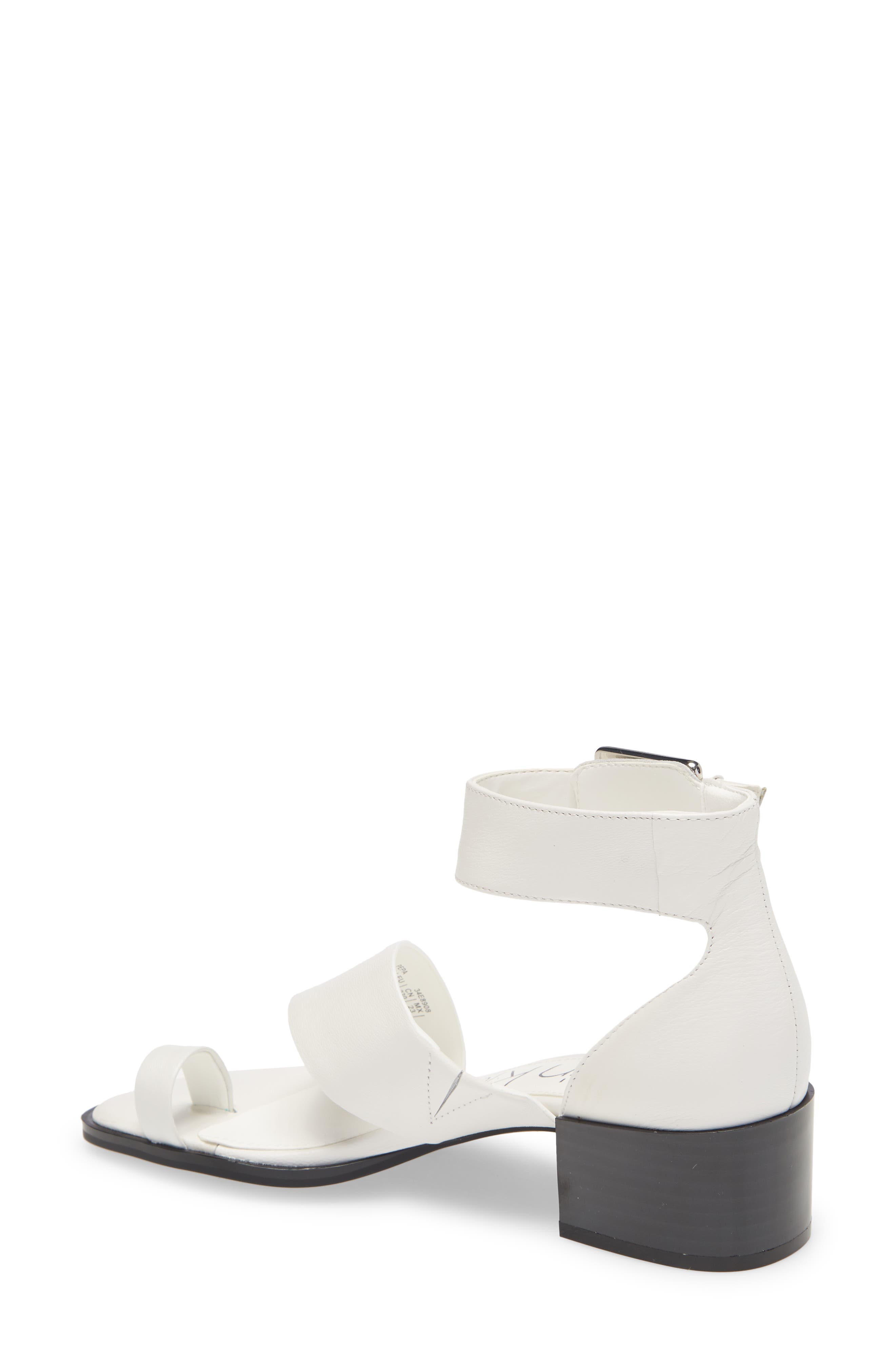 Pepa Sandal, Alternate, color, WHITE LEATHER