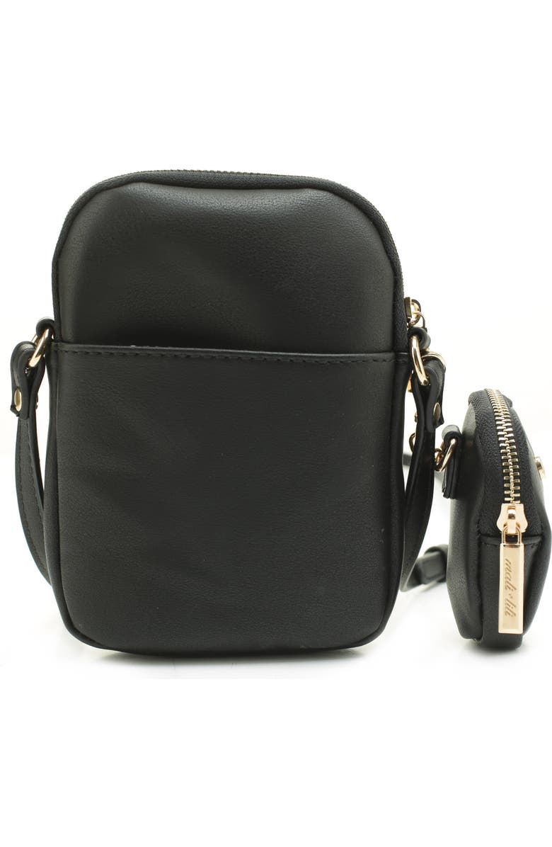 Mali + Lili Joey Vegan Leather Crossbody Bag, Alternate, color,